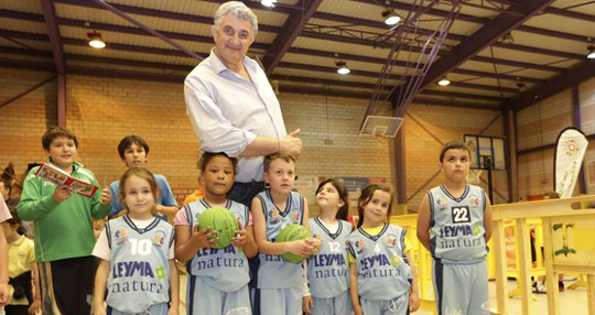 Da do Pequebasket 2015 con Romay